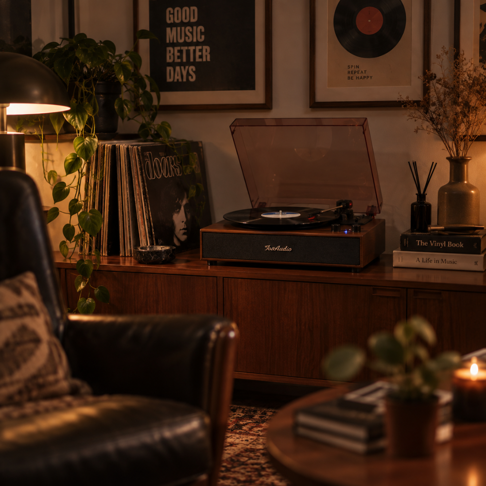 Platine vinyle rétro | Le Gramaphone d'Antan