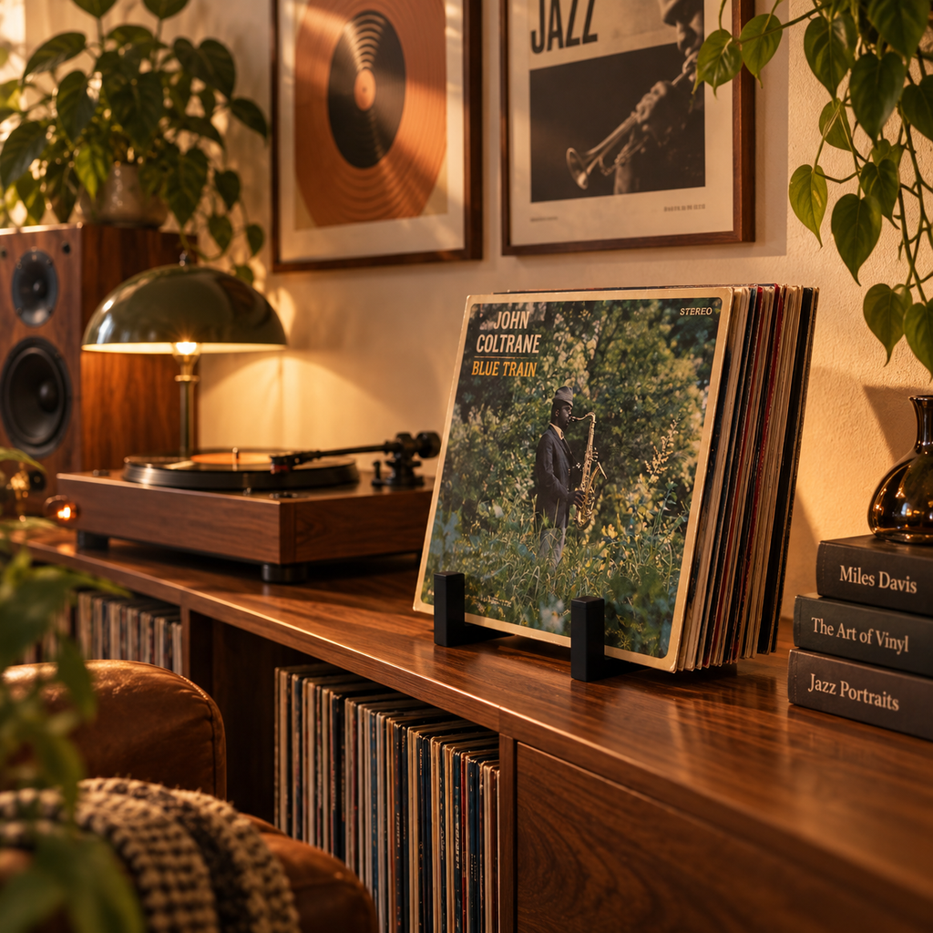 Support vinyle en métal | Le Présentoir du Curieux
