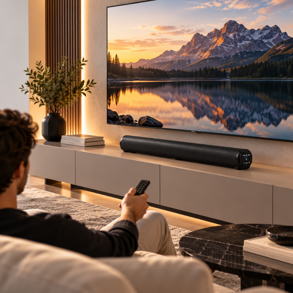 Barre de son Bluetooth pour platine vinyle | Le Ménestrel