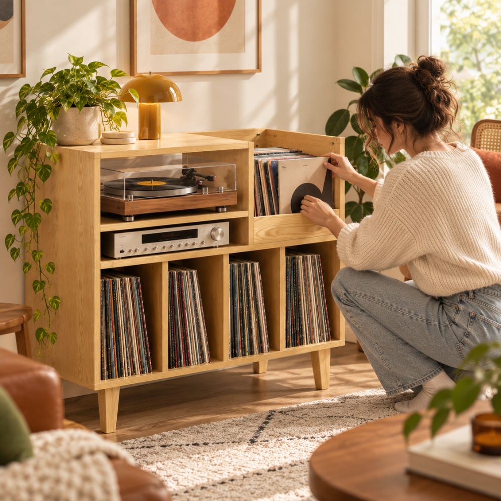 Meuble pour platine vinyle | Le Grand Cabinet Sonore